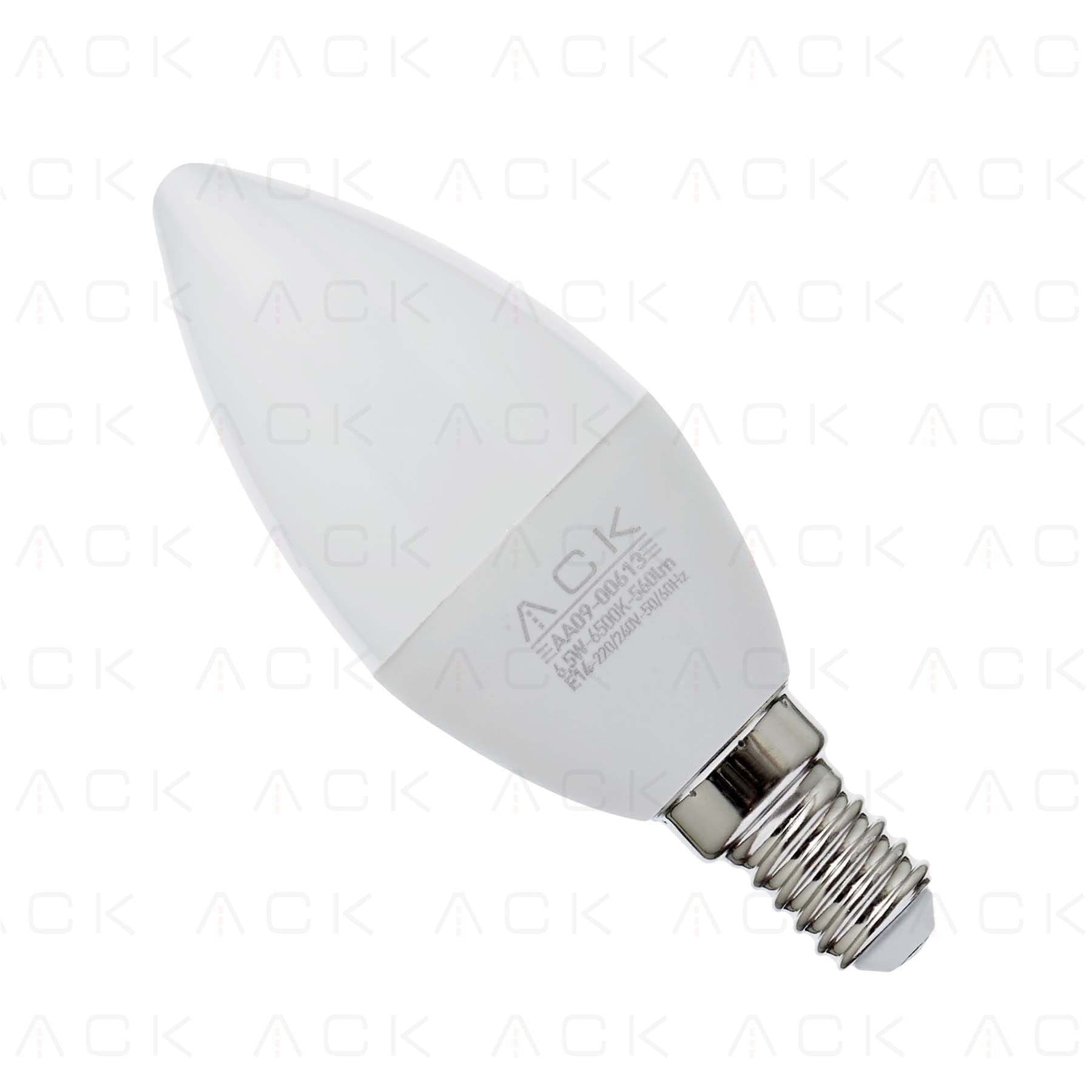 ACK 7W 220-240V E14 6500K Mum Led Ampul AA09-00713