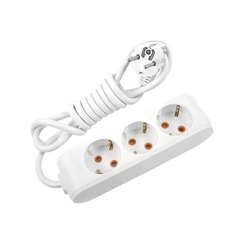 Viko Multi-Let Üçlü Priz 1 Mt Topraklı Kablolu Çocuk Korumalı